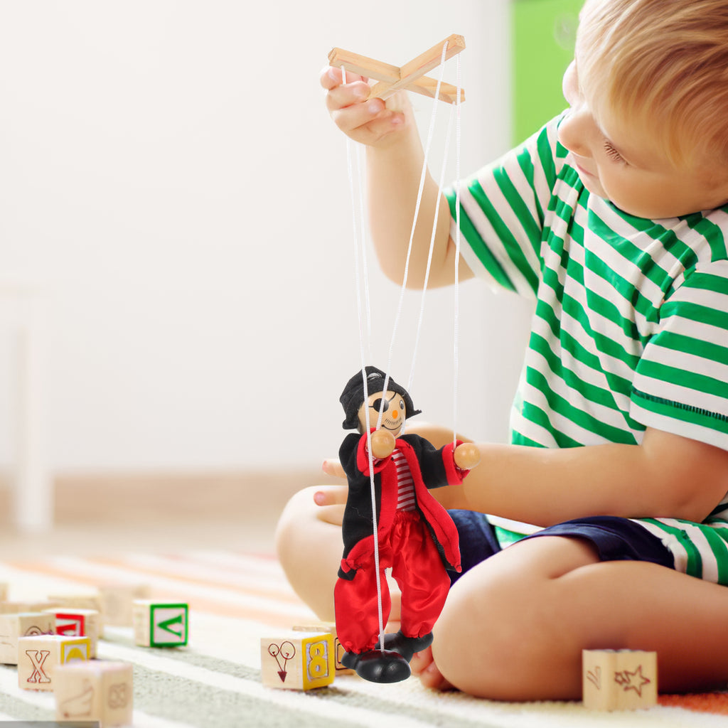 Pirate Wooden Marionette String Puppet E2811