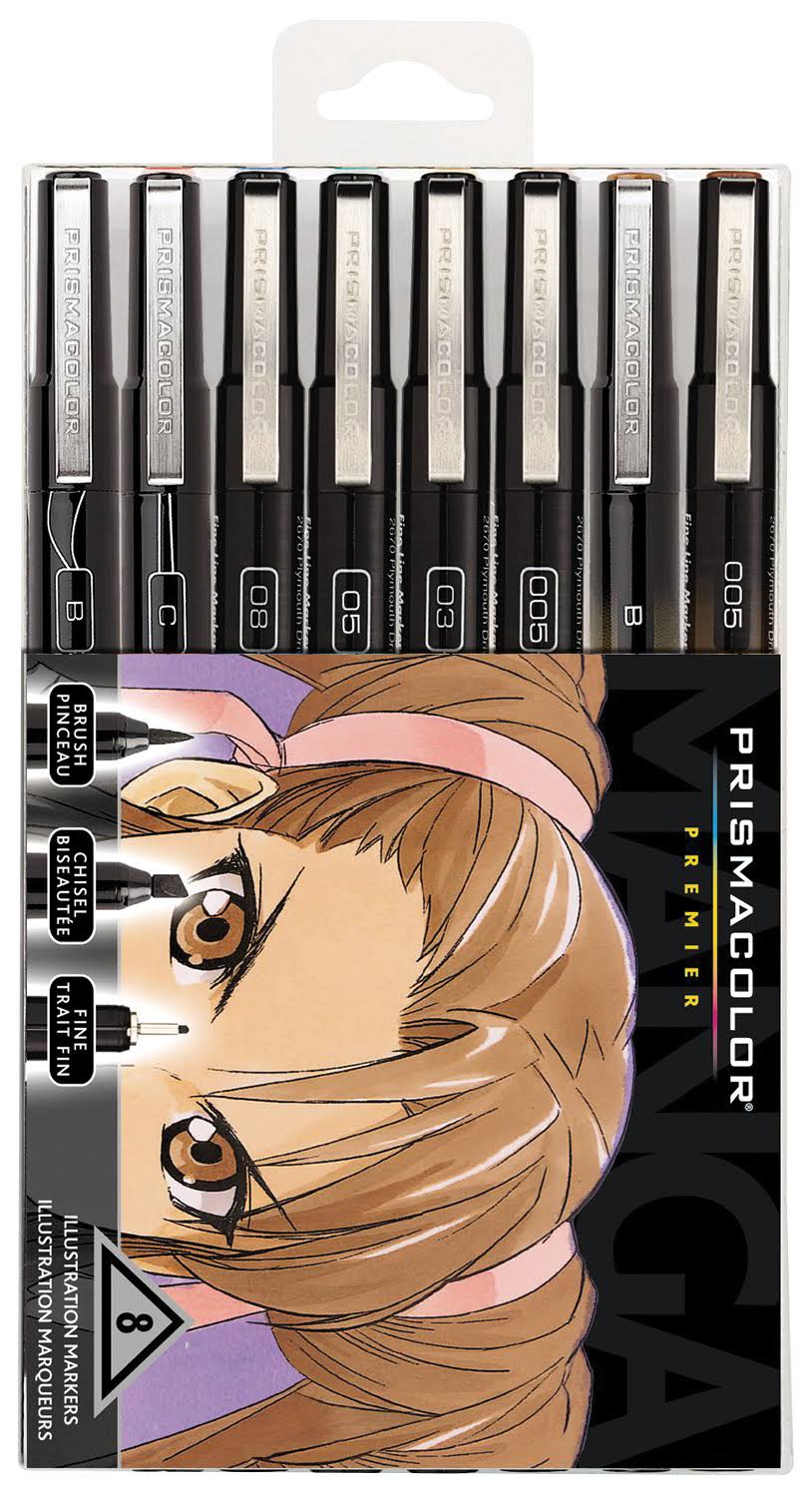 Manga Art Markers 8 pack D864152