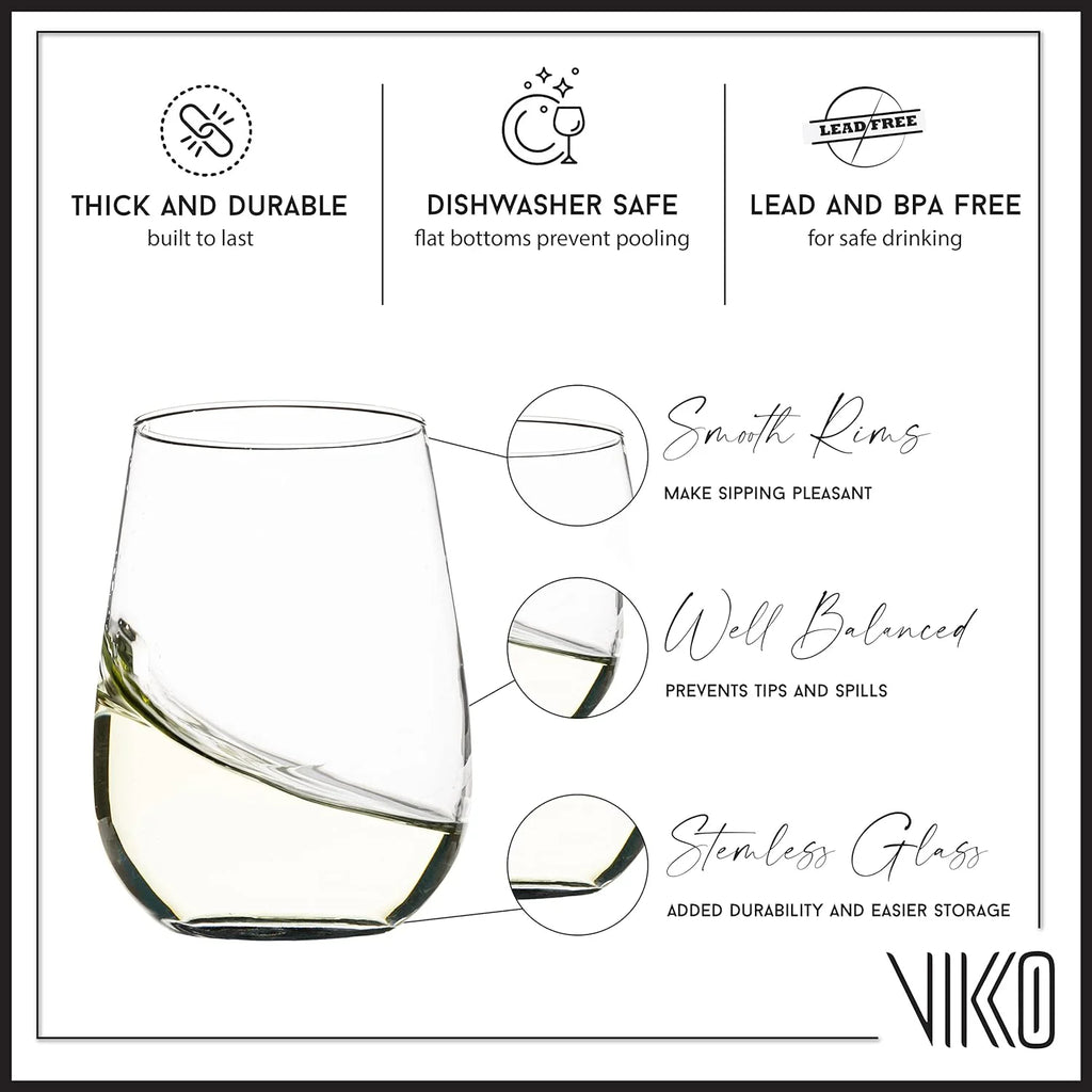 16 Ounce Wine Glasses Set Of 6 B750