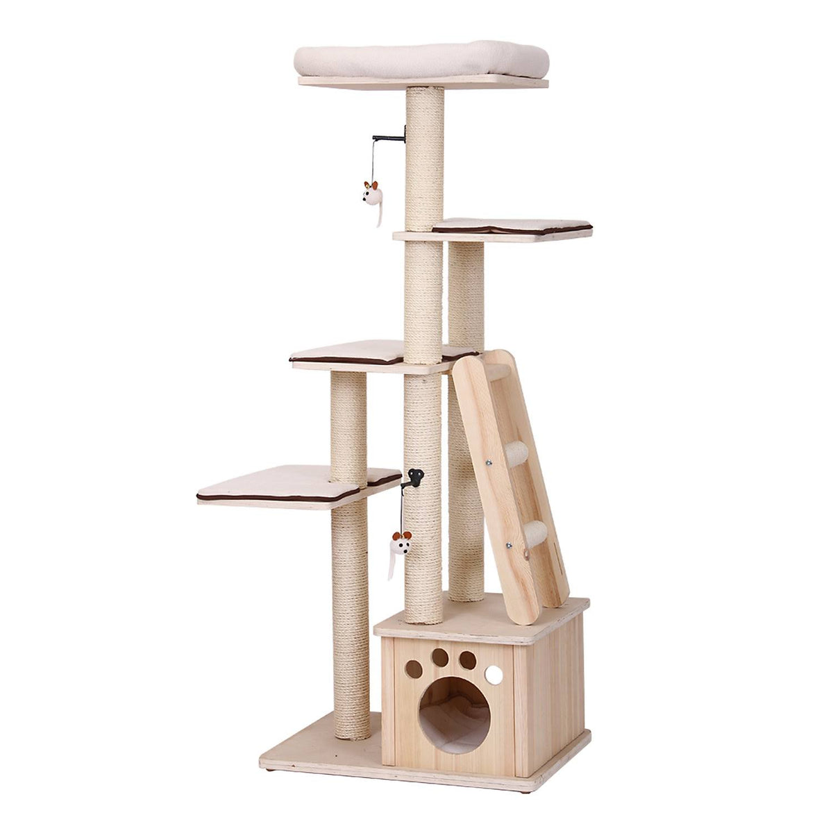 Natural Loft Five-Tier Cat Tree Z2635