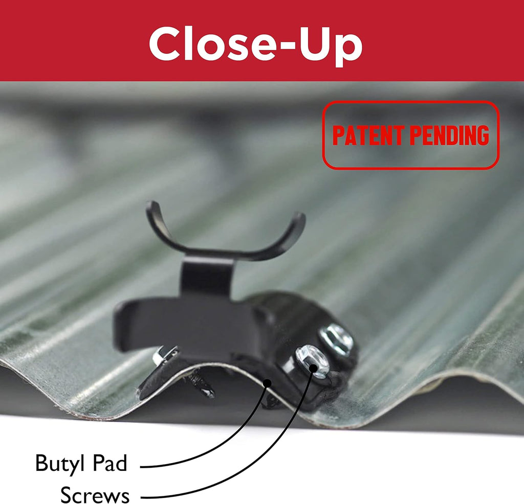 Metal Roof Heat Cable Clip 10 pack K96605