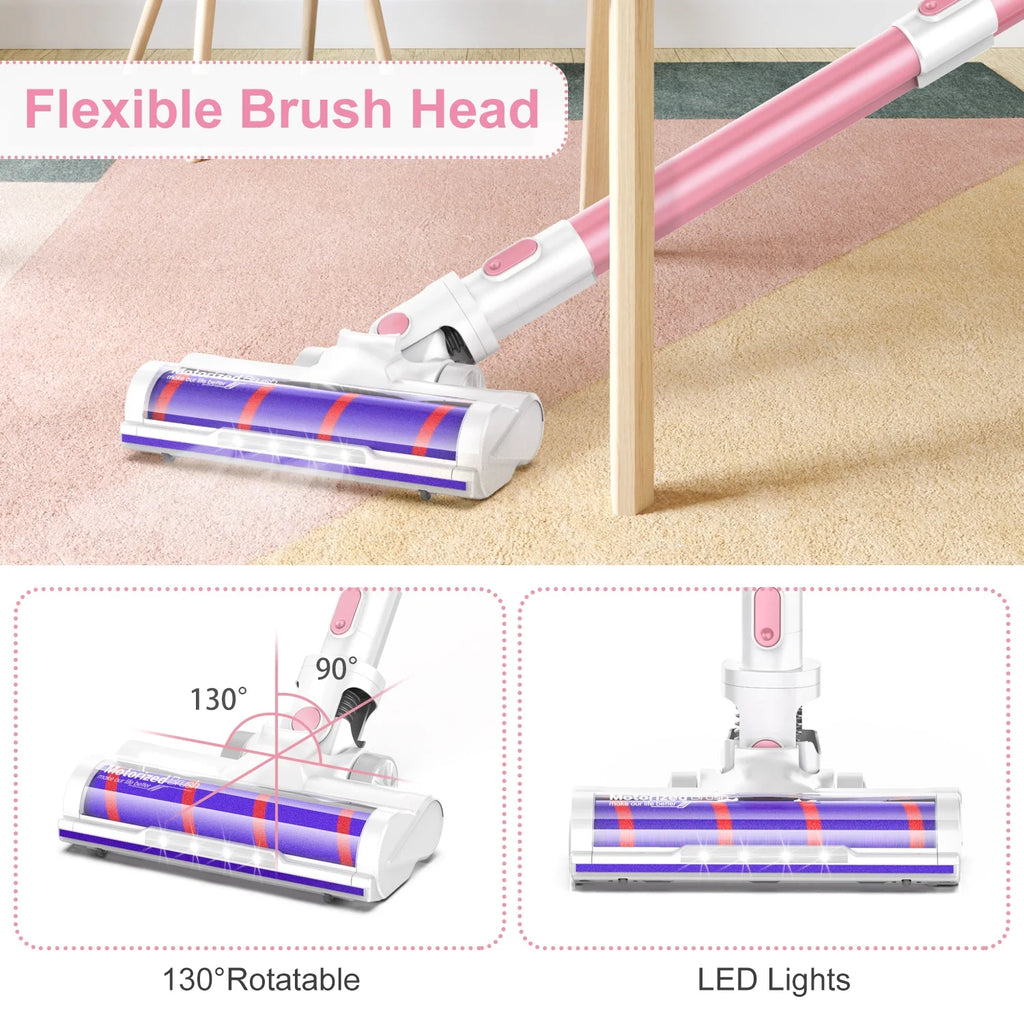 Cordless Stick Vacuum Cleaner with 2200mAh Lithium Batteries H74177
