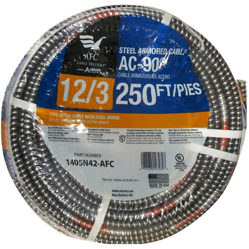 250 ft. 12-3 Armored Cable H82314