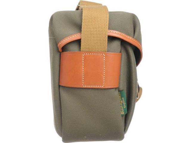 Sage Camera Bag with Tan Trim U7097