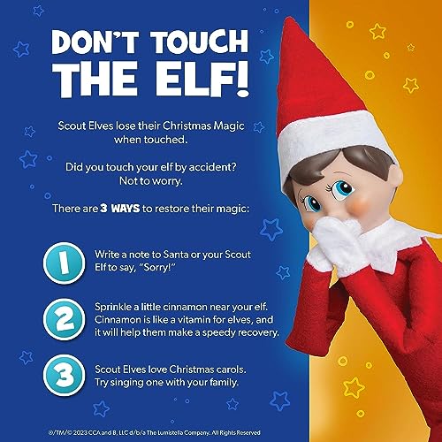 Blue-Eyed Girl Scout Elf J941