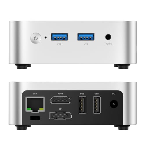 Twin Lake N150 Mini PC, 16GB DDR4 RAM 512 SSD, 4K Dual Display R668165