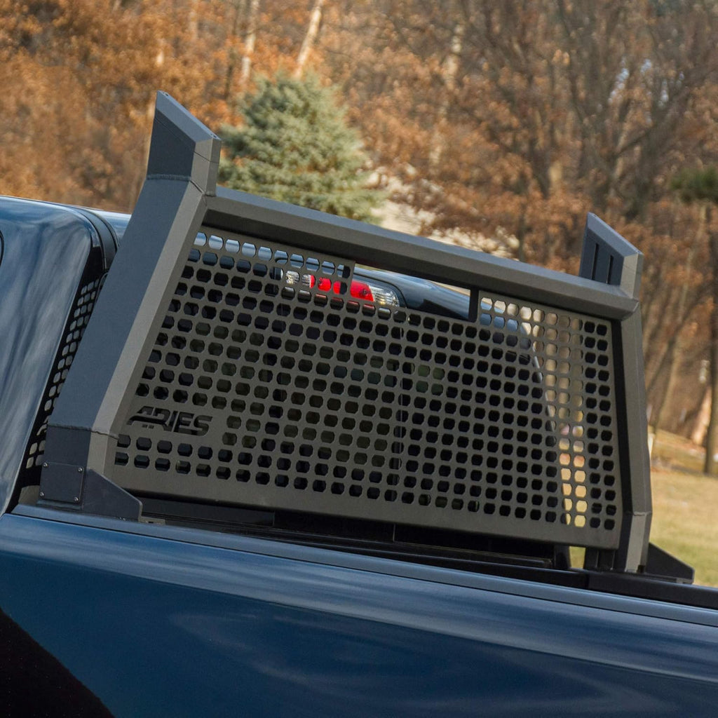 Black Aluminum Truck Headache Rack Cab Protector Y513