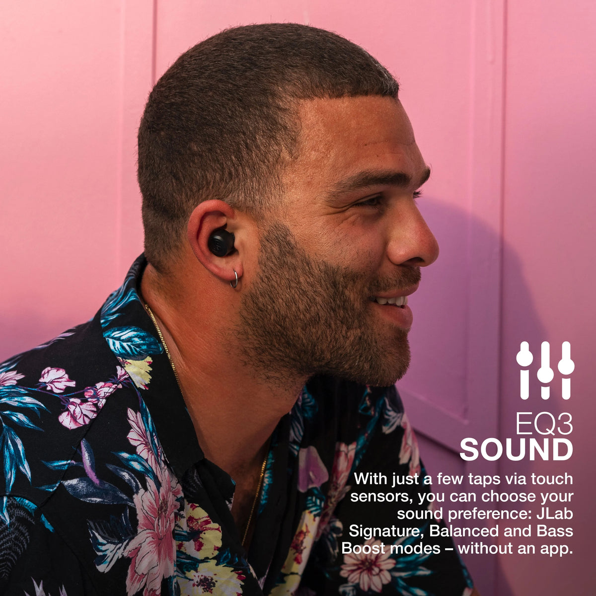 Black True Wireless Bluetooth Earbuds with Charging Case K234