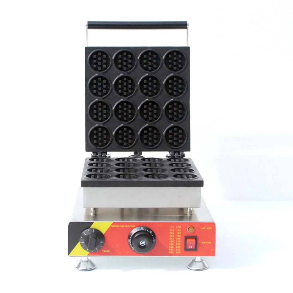 16 Holes Commercial Nonstick Electric Waffle Machine U313974