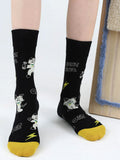 Cute Cartoon Kitty Mid-Calf Socks E8563