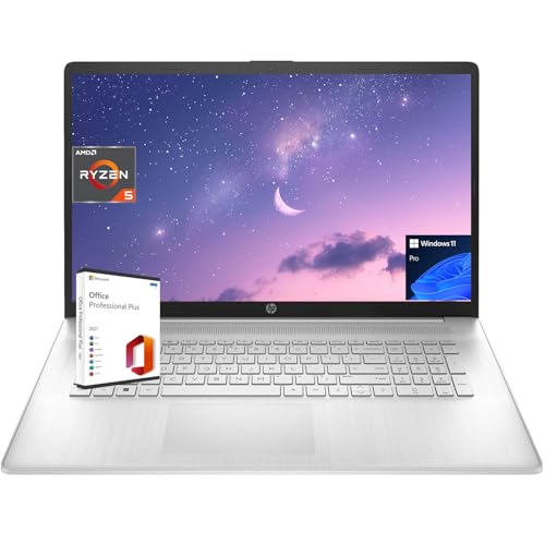 17.3" HD+ Display AMD Ryzen 5 7530U 8GB RAM 256GB SSD Windows 11 Pro Laptop N508264