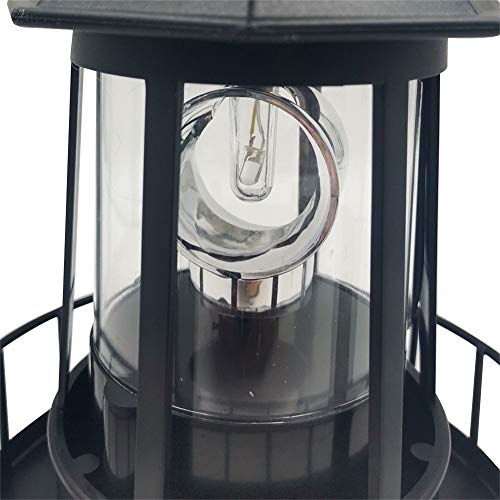 Solar Powered IP65 Waterproof Rotating Lighthouse I214119