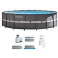 18ft X 52in Ultra Frame Pool Set with Sand Filter Pump U374435