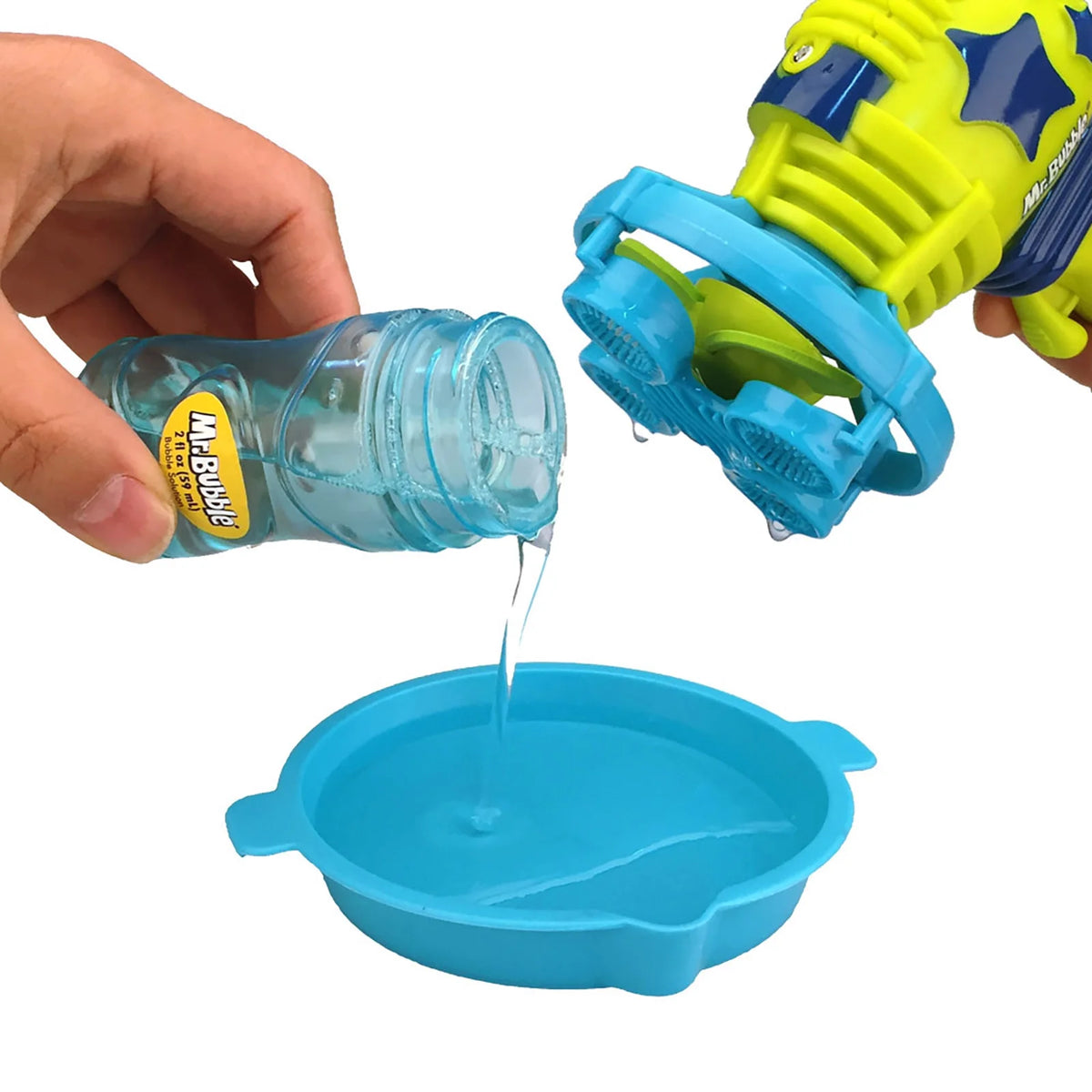 Handheld Bubble Spinner with 2oz. Of Bubbles B53443