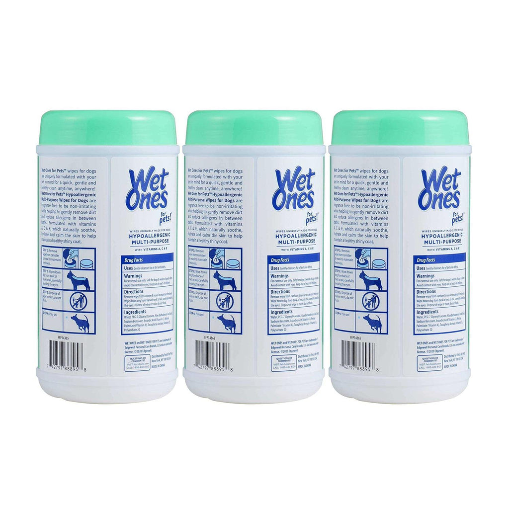 Hypoallergenic Multi-Purpose Dog Wipes L241737
