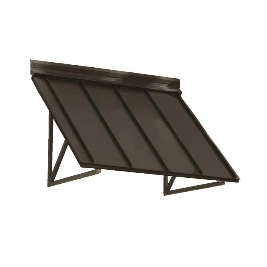 Bronze Solid Vertical Patio Fixed Awning K6418