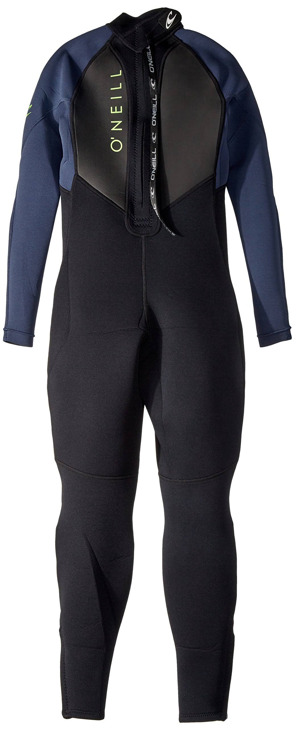 Black 3/2mm Back Zip Full Wetsuit S200
