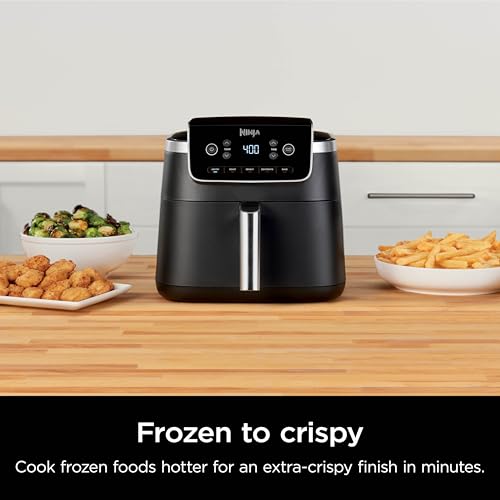 Grey 5 QT Air Fryer with Nonstick Basket J351