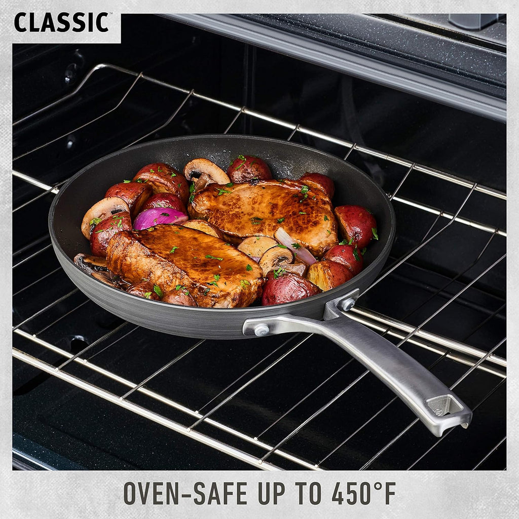 Classic Nonstick Dutch Oven with Cover, 7 quart, Grey O504