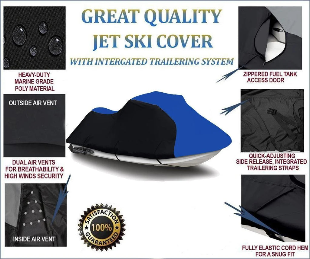 Heavy-Duty Jet Ski Trailerable Cover S233