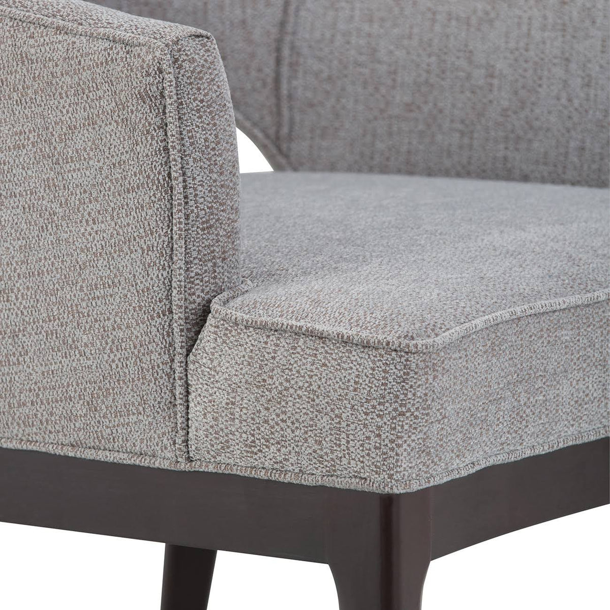 Gray Mid Century Tub Chair C3334