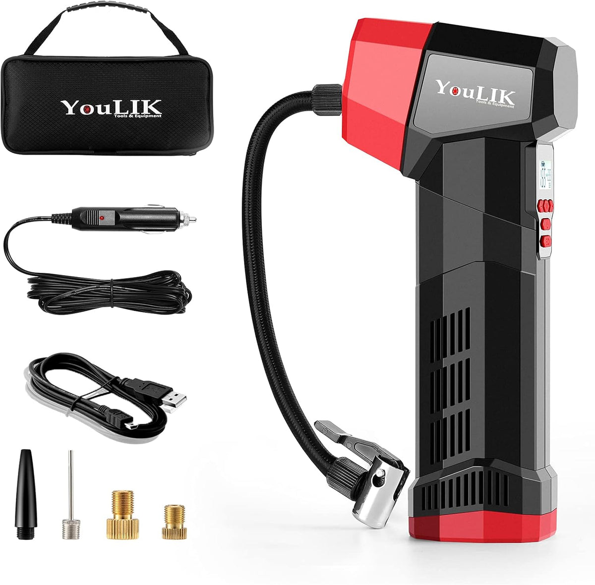 Portable Cordless Tire Inflator Air Compressor K566374