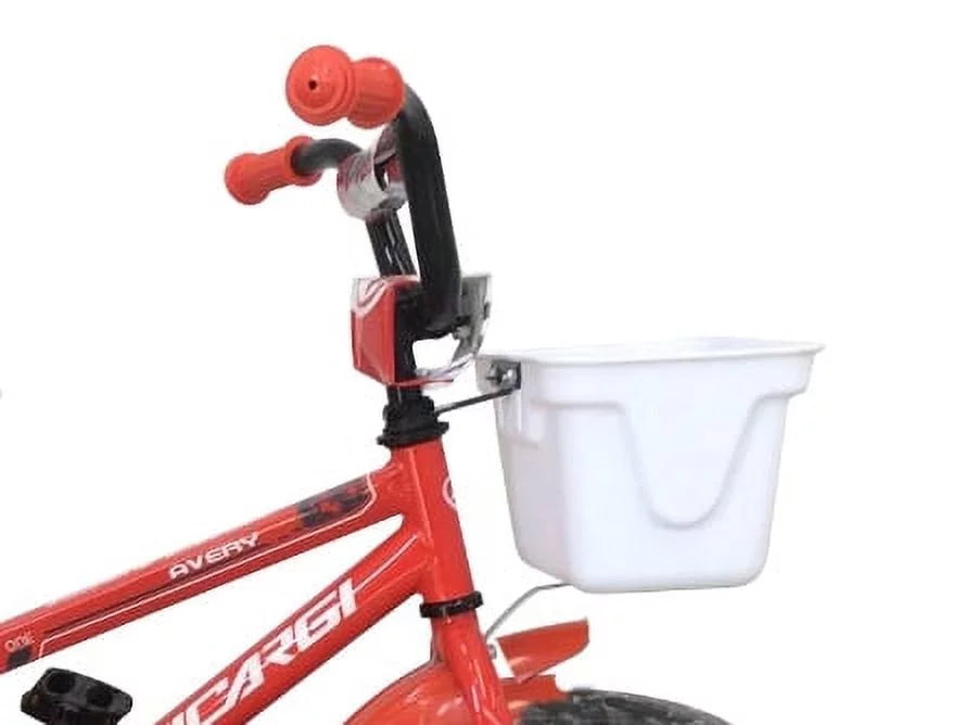 16 BMX Steel Frame Coaster Brake Bicycle with Baskets & Fenders F80471