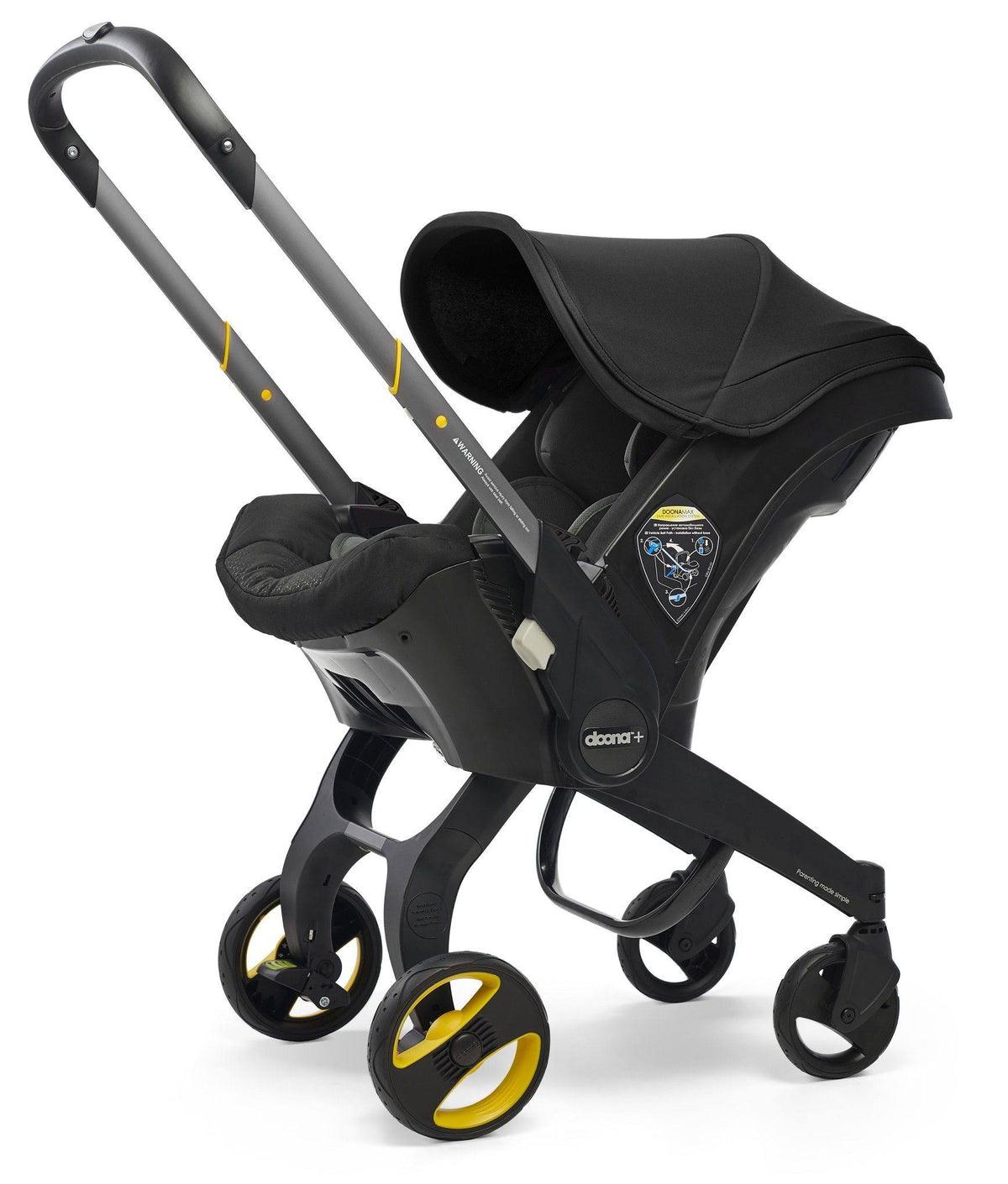 Nitro Black Infant Car Seat Stroller with Base Z697