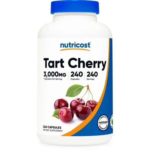 Tart Cherry Extract 3000mg 240 Vegetarian Capsules N930691