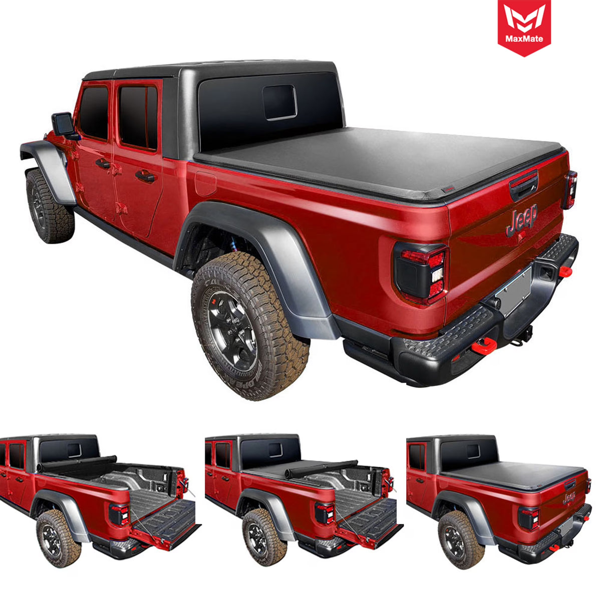 Soft Roll-up Truck Bed Tonneau Cover F17815