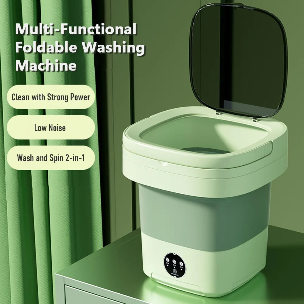 8L Portable Washing Machine with UV Sterilization Q925