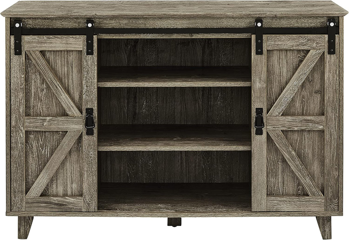 50 inch Sideboard Buffet with Sliding Barn Doors Z978498