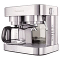 Stainless Steel Combination Espresso Machine & 10 Cup Drip Coffee Maker X676