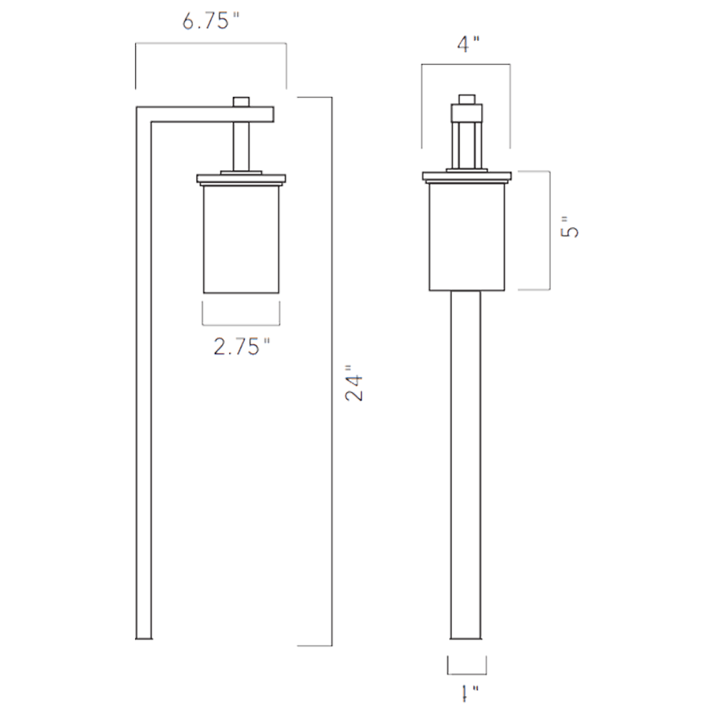 5W LED Low Voltage Outdoor Landscape Lighting A298