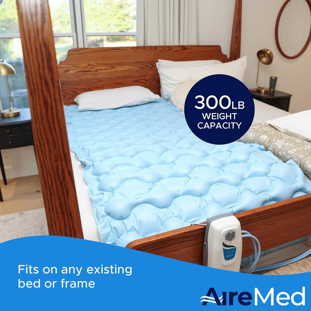 Alternating Air Pressure Mattress Pad with Quiet Electric Pump System B408663
