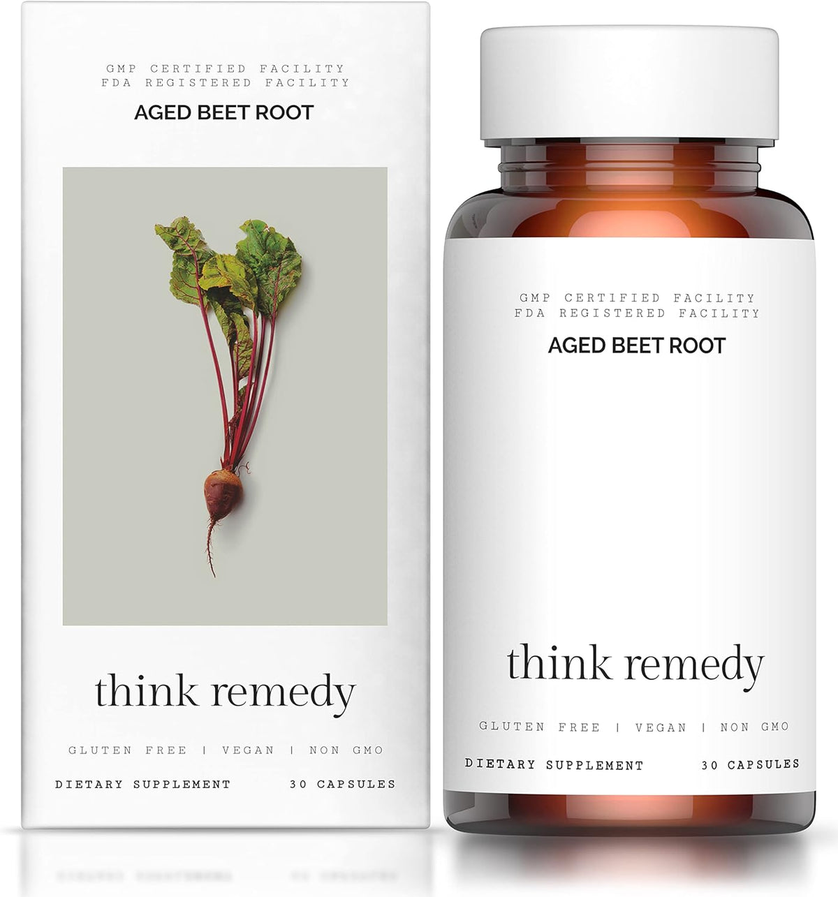 Organic Beet Root Capsules - 30 Capsules J616157