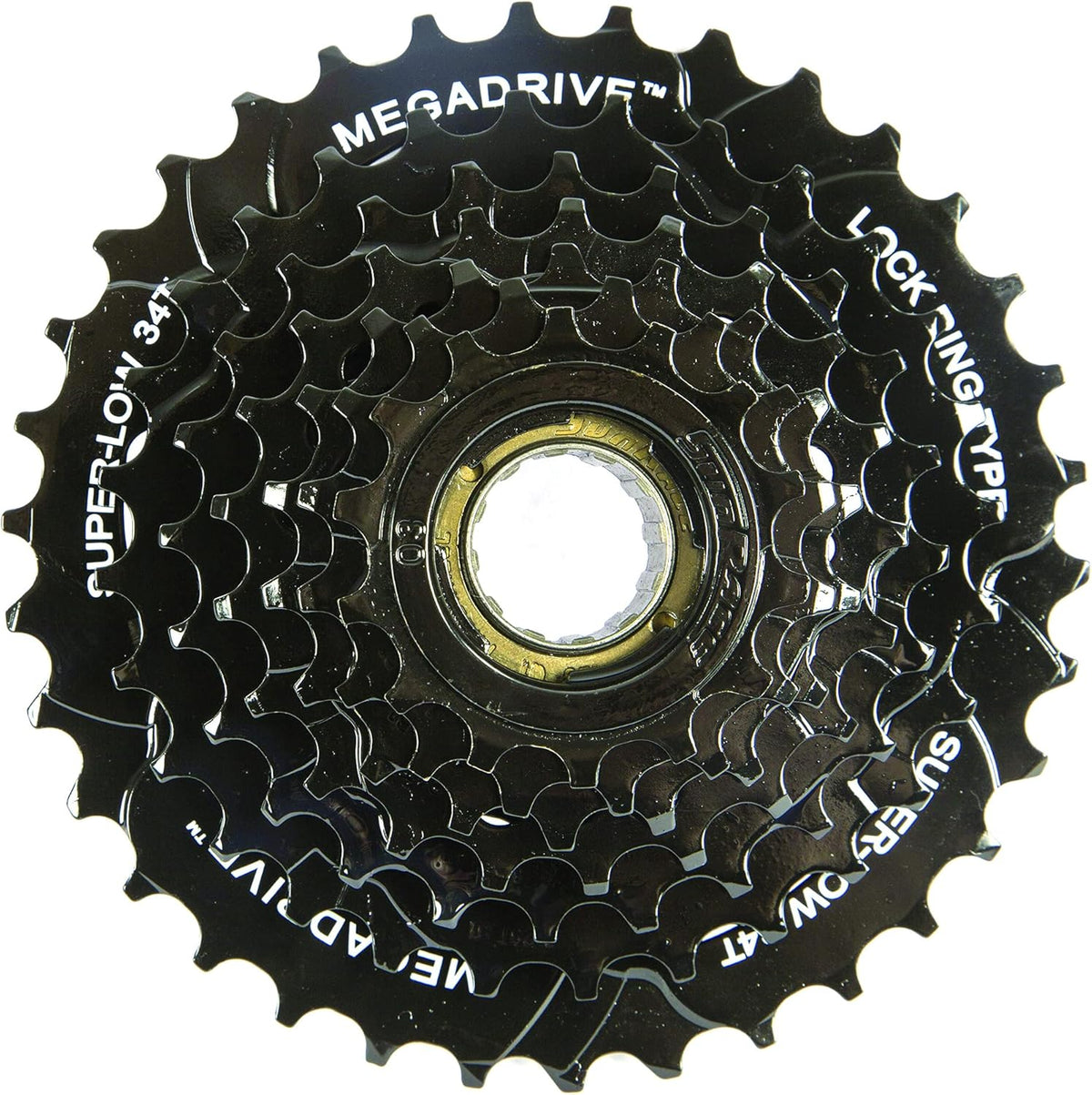 Black 7 Speed Freewheel Cassette Sprocket E570
