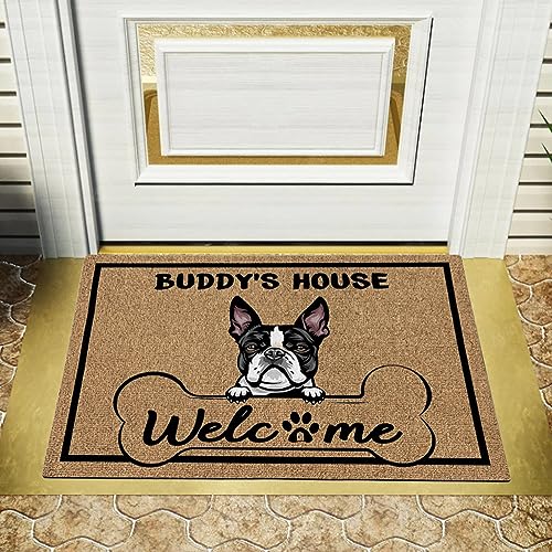 Personalized Dog Doormat 27.5 x 17.7 Inch C950