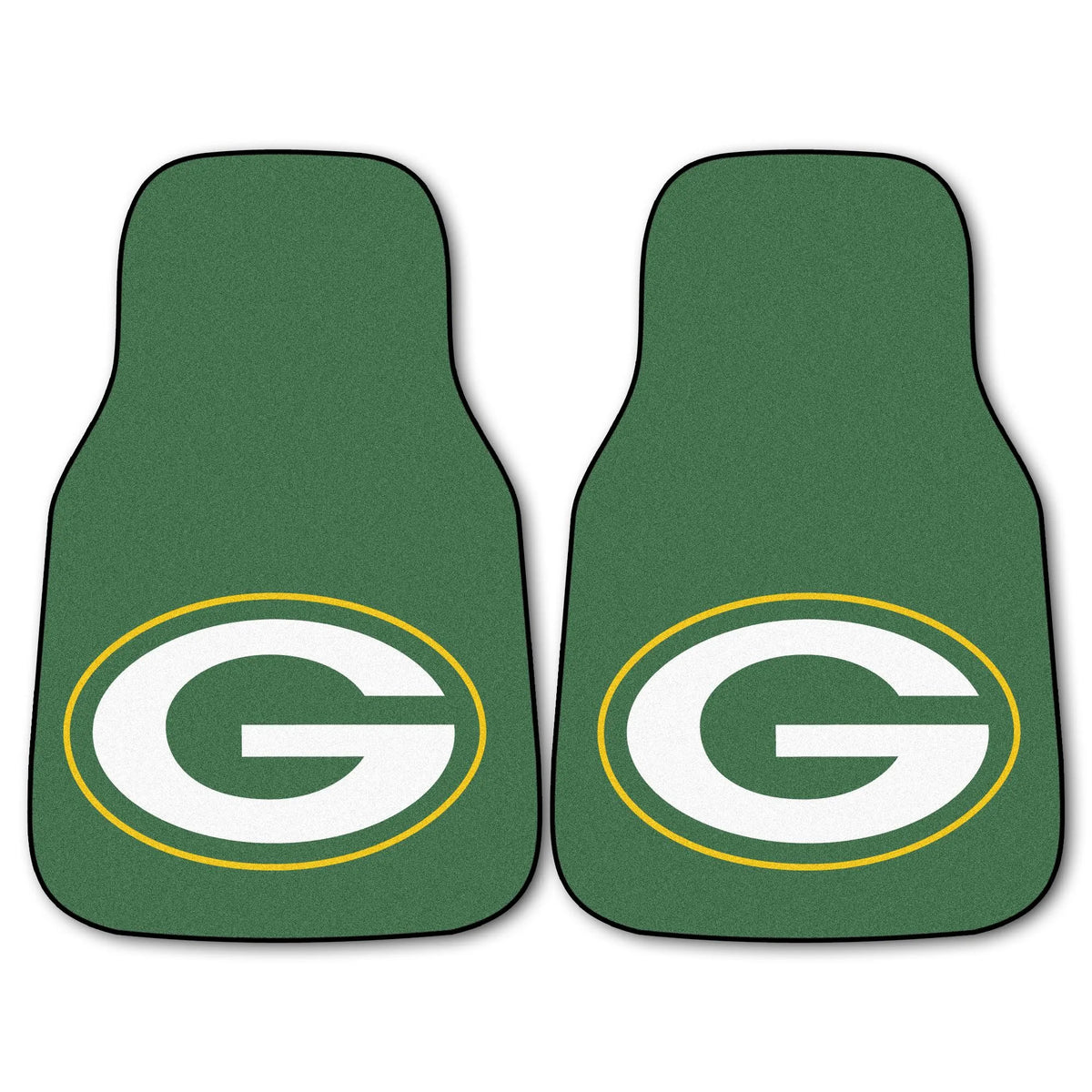 Universal Size Carpet Car Mats Set of 2 A8128