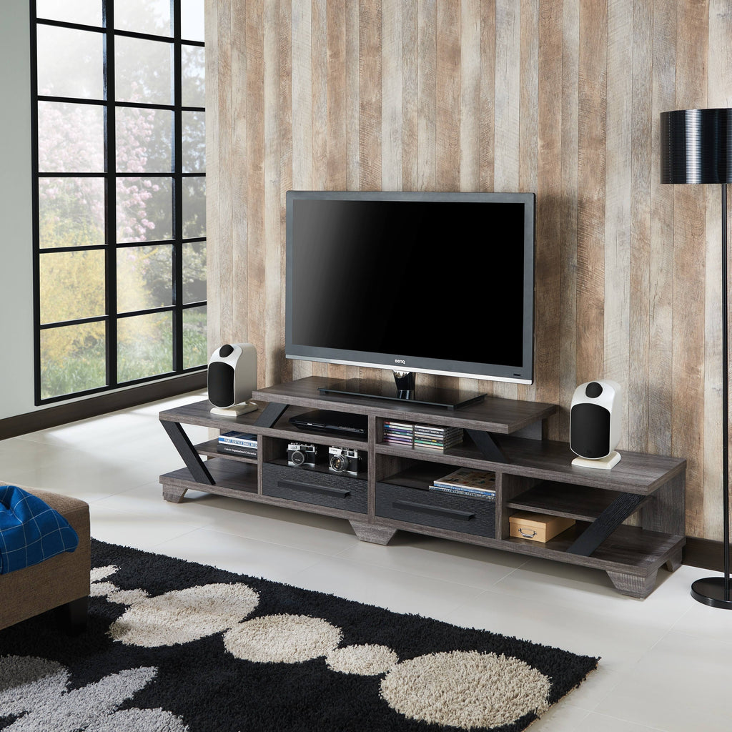 82x22 Open-Shelf TV Stand with 2 Drawers M779171