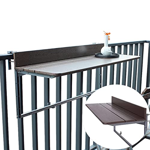 Outdoor Hanging Rail Table with Adjustable Height A8632