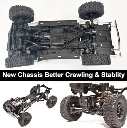 1/16 Scale RC Rock Crawler 4x4 Remote Control Pickup Truck Y43973