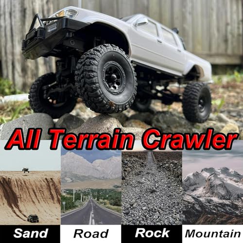 1/16 Scale RC Rock Crawler 4x4 Remote Control Pickup Truck Y43973