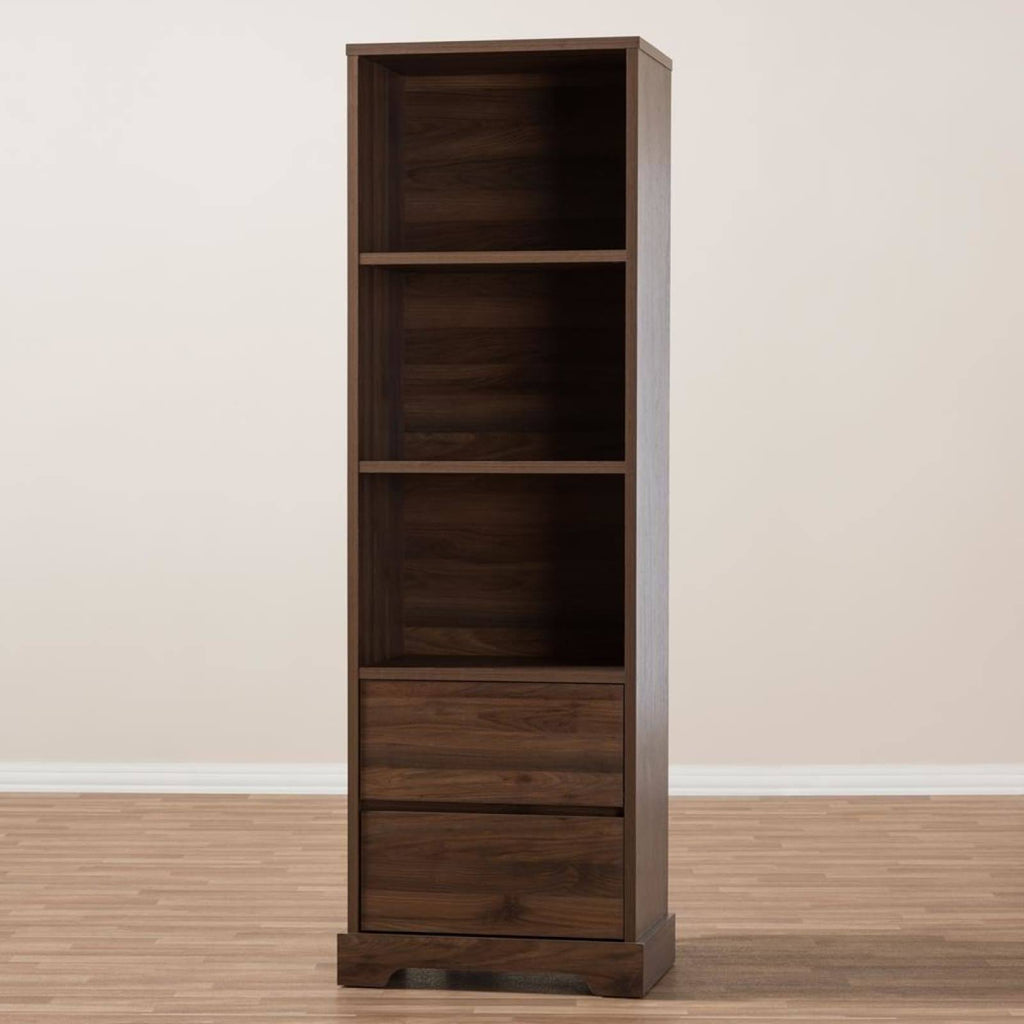3-Shelf Brown Bookcase U942585