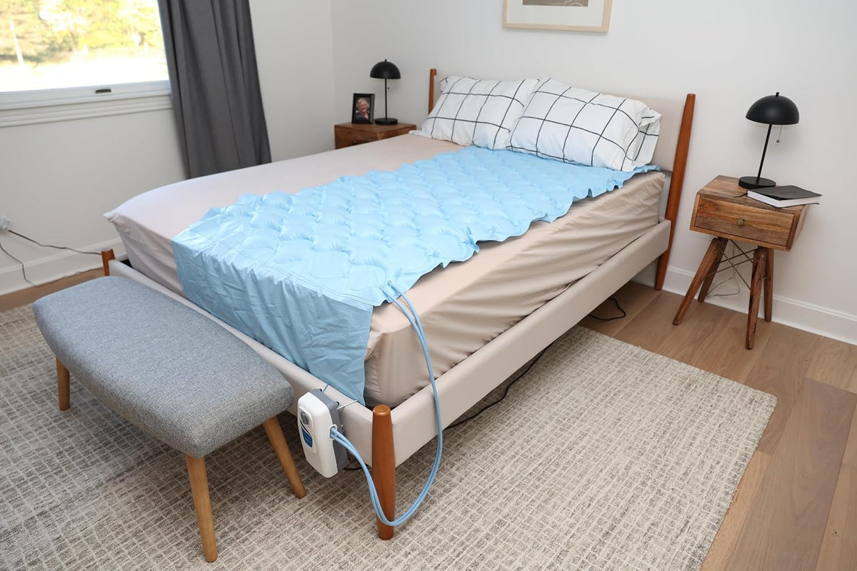 Alternating Air Pressure Mattress Pad with Quiet Electric Pump System B408663