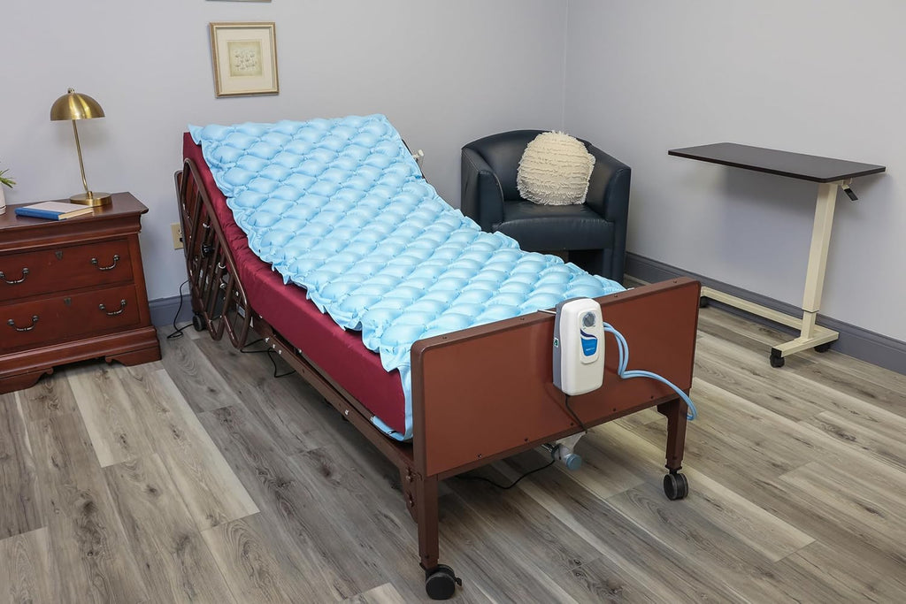 Alternating Air Pressure Mattress Pad with Quiet Electric Pump System B408663