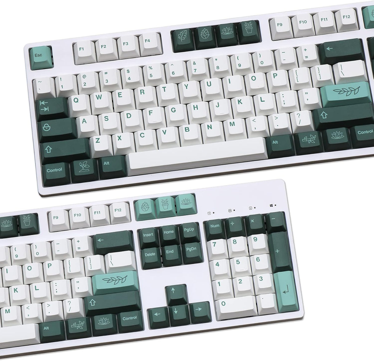 Botanical Cherry Profile PBT Dye-Sublimated Keycaps F297