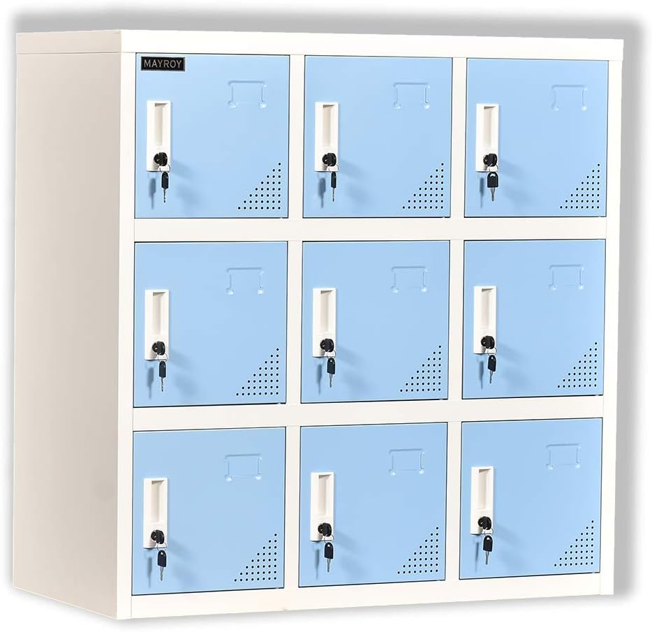 Blue Metal Storage Locker S172