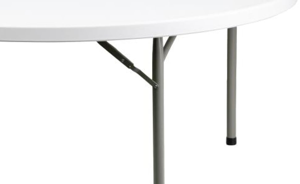 3 Pack 72 Round Heavy-Duty Granite White Folding Table L163313