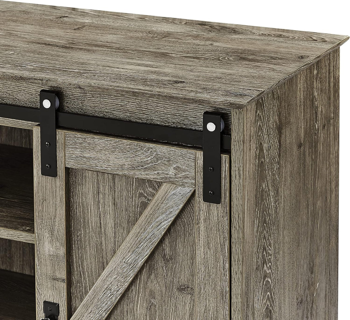50 inch Sideboard Buffet with Sliding Barn Doors Z978498